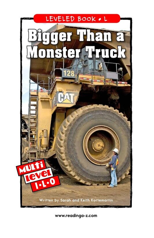 Bigger Than a Monster Truck绘本故事第2页