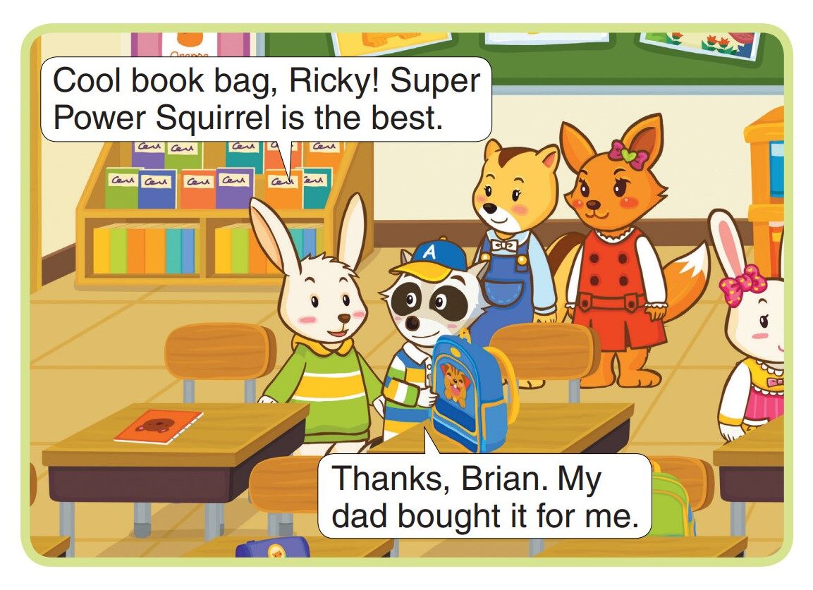 A Sour School Day绘本故事第3页