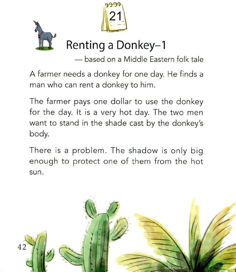 Renting a Donkey-1绘本故事第2页