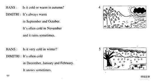 1-051 A Pleasant Climate绘本故事第4页