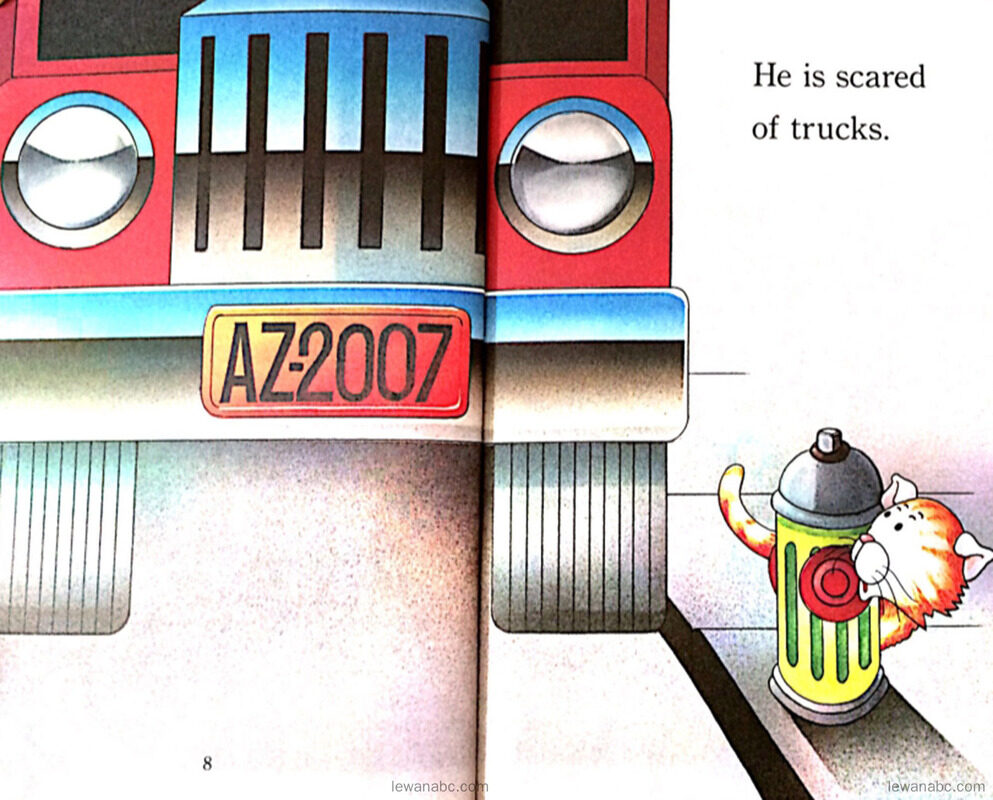 Tiger Is a Scaredy Cat绘本故事第5页