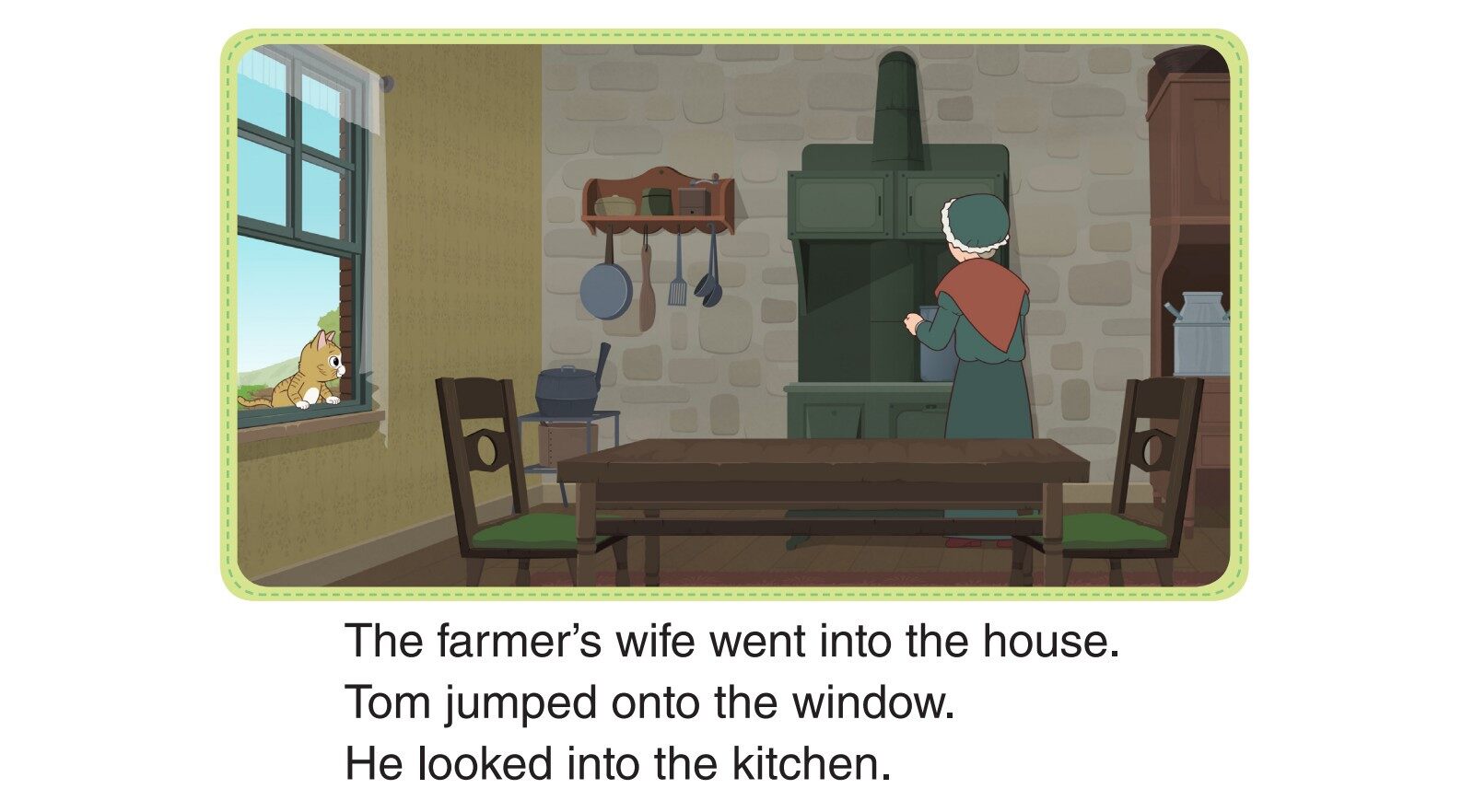 Tom Kitten Drinks Milk -In the Kitchen绘本故事第2页