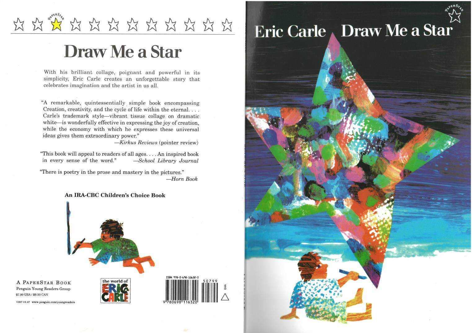 Draw me a star绘本故事第2页