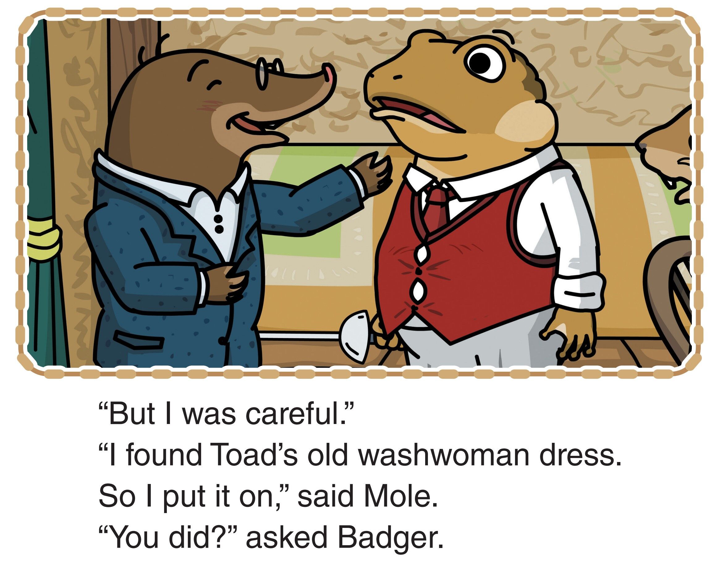 Fooling the Ferrets绘本故事第5页