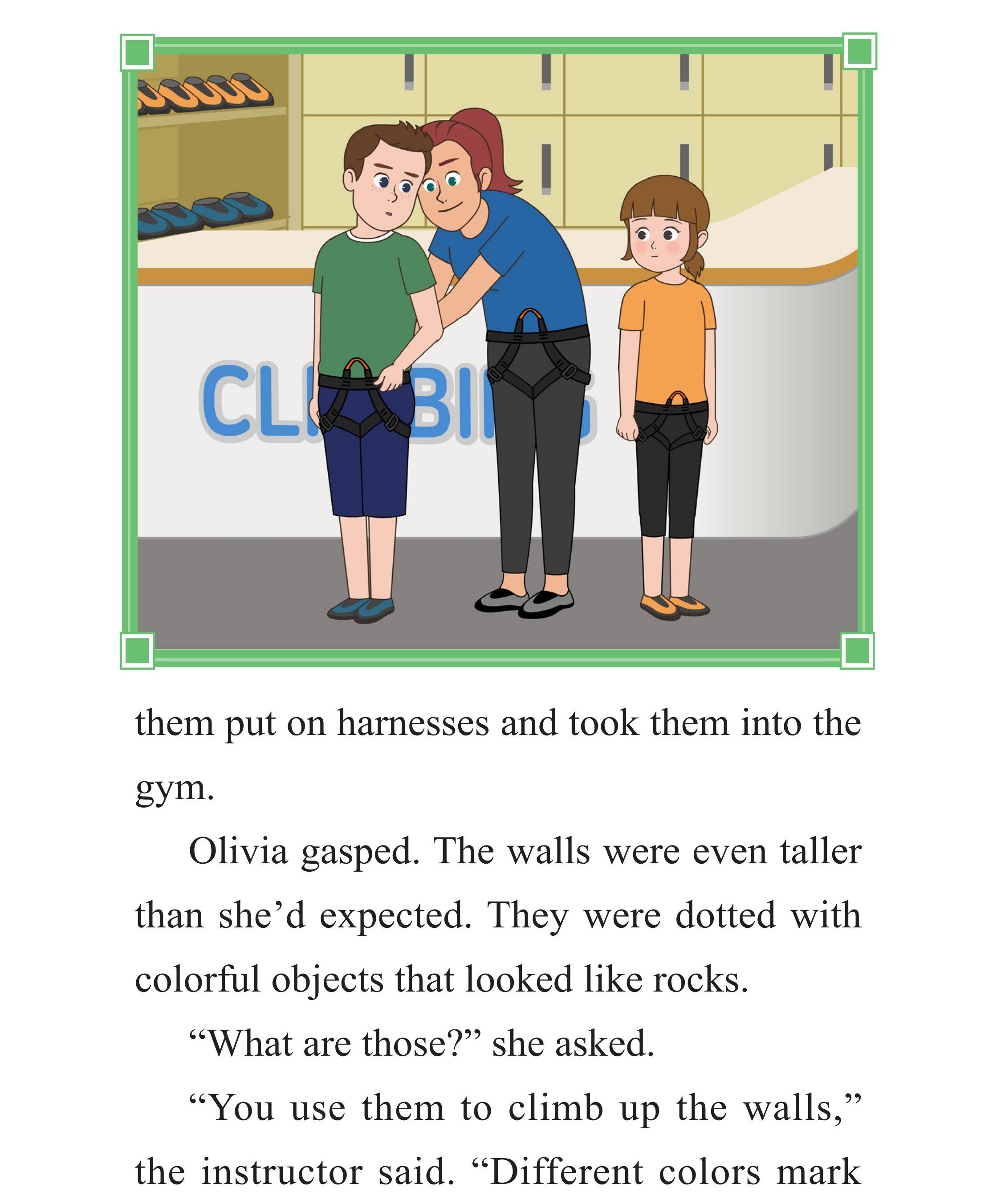 Climbing Up the Wall绘本故事第4页