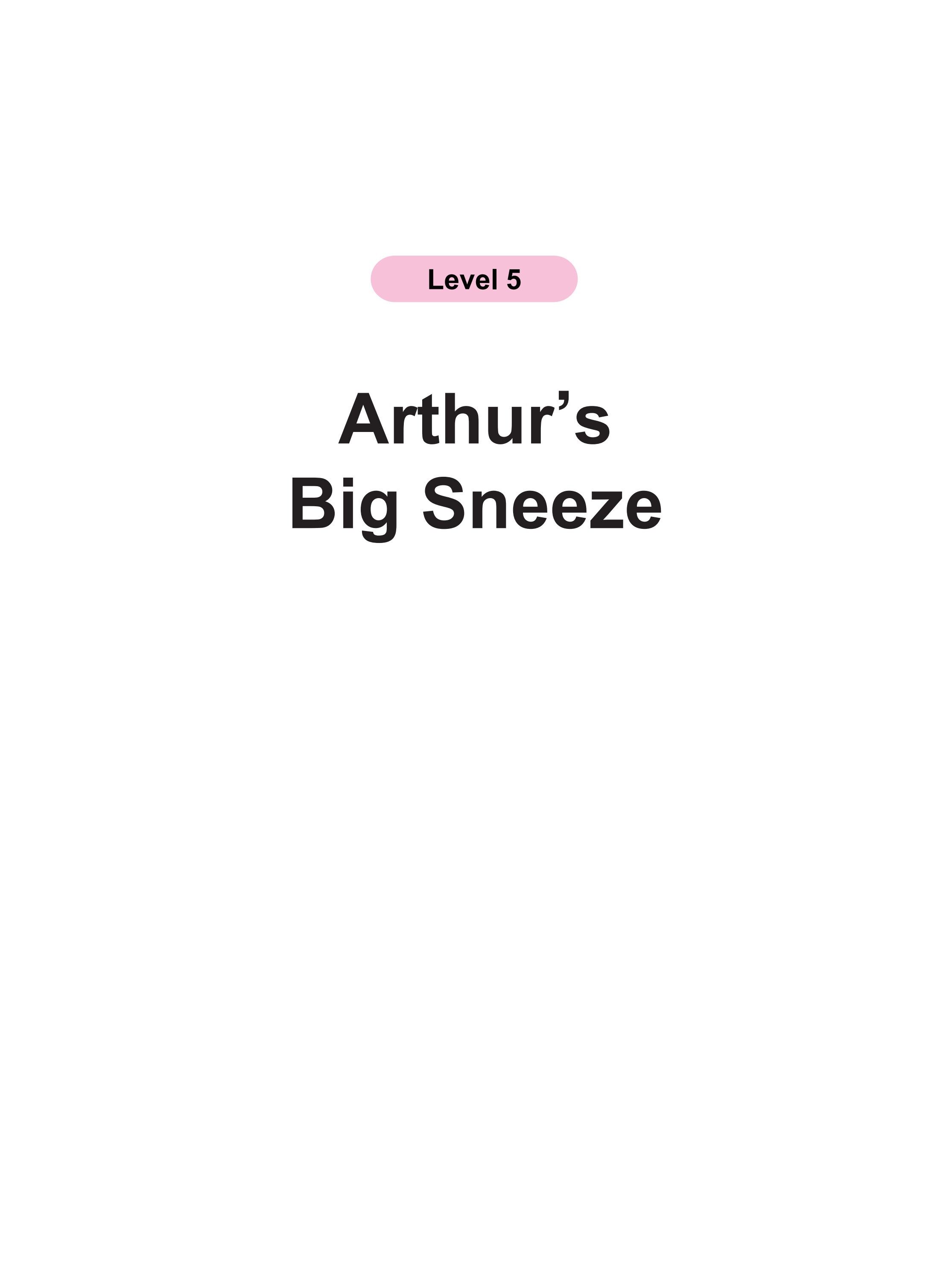 Arthur's Big Sneeze绘本故事第2页