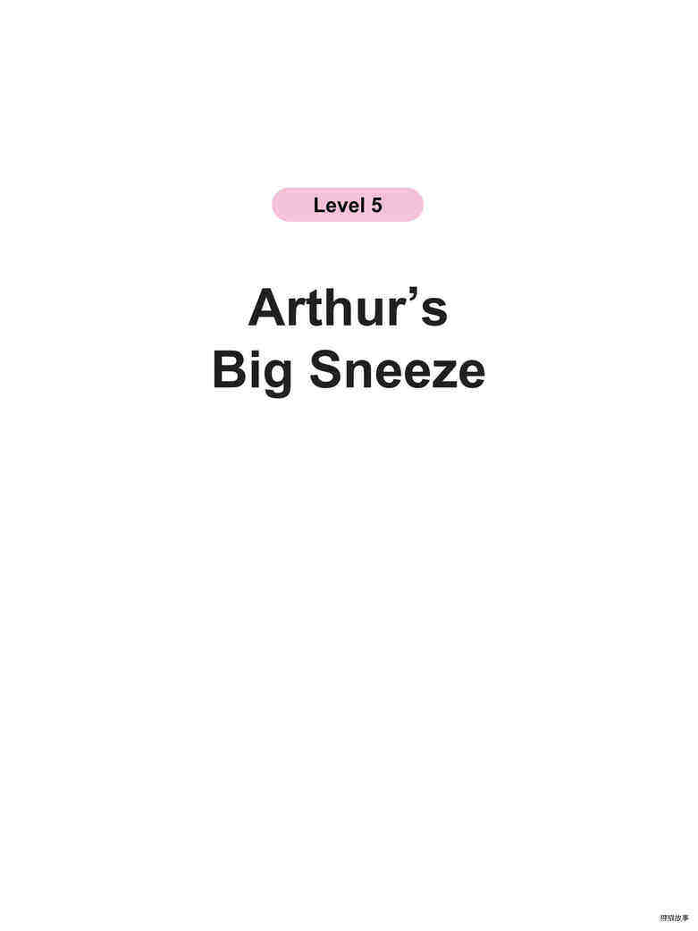 Arthur's Big Sneeze绘本故事第2页