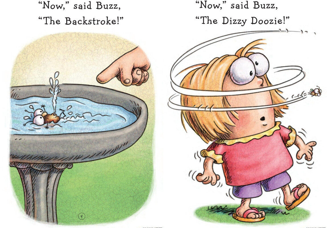 Fly Guy's Amazing Tricks绘本故事第5页