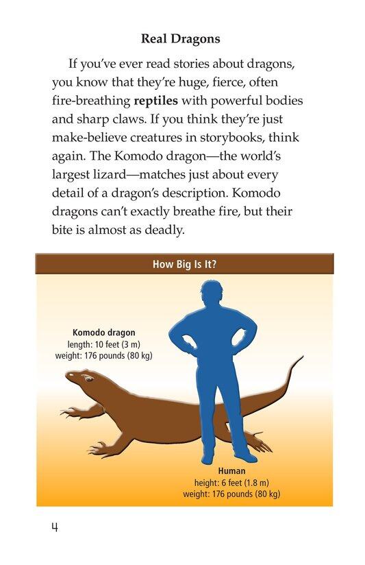 Komodo Dragons Giant Reptiles绘本故事第3页
