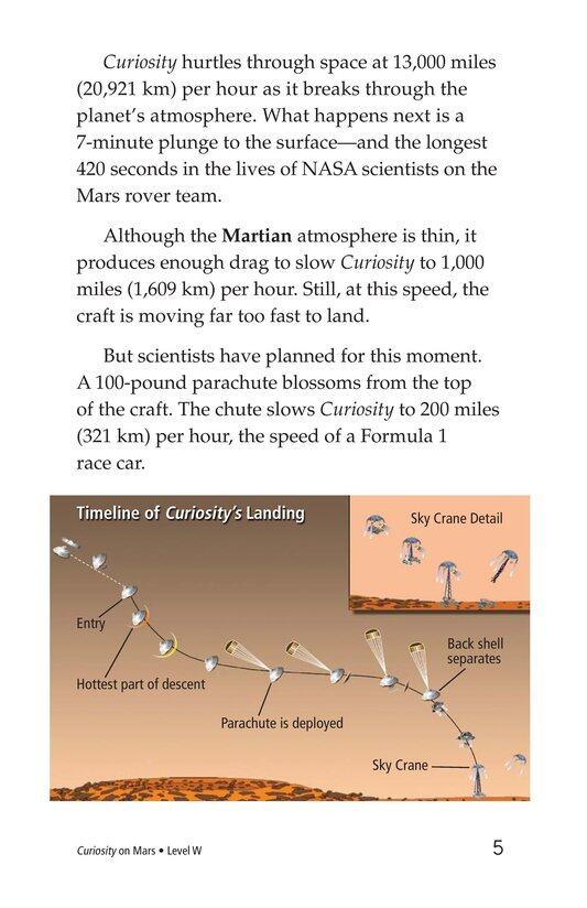 Curiosity on Mars绘本故事第4页