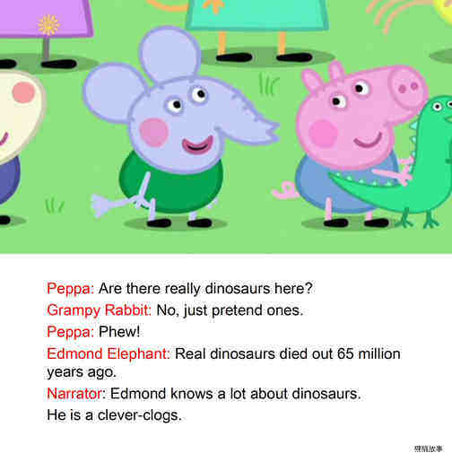 Grampy Rabbit's Dinosaur Park绘本故事第5页
