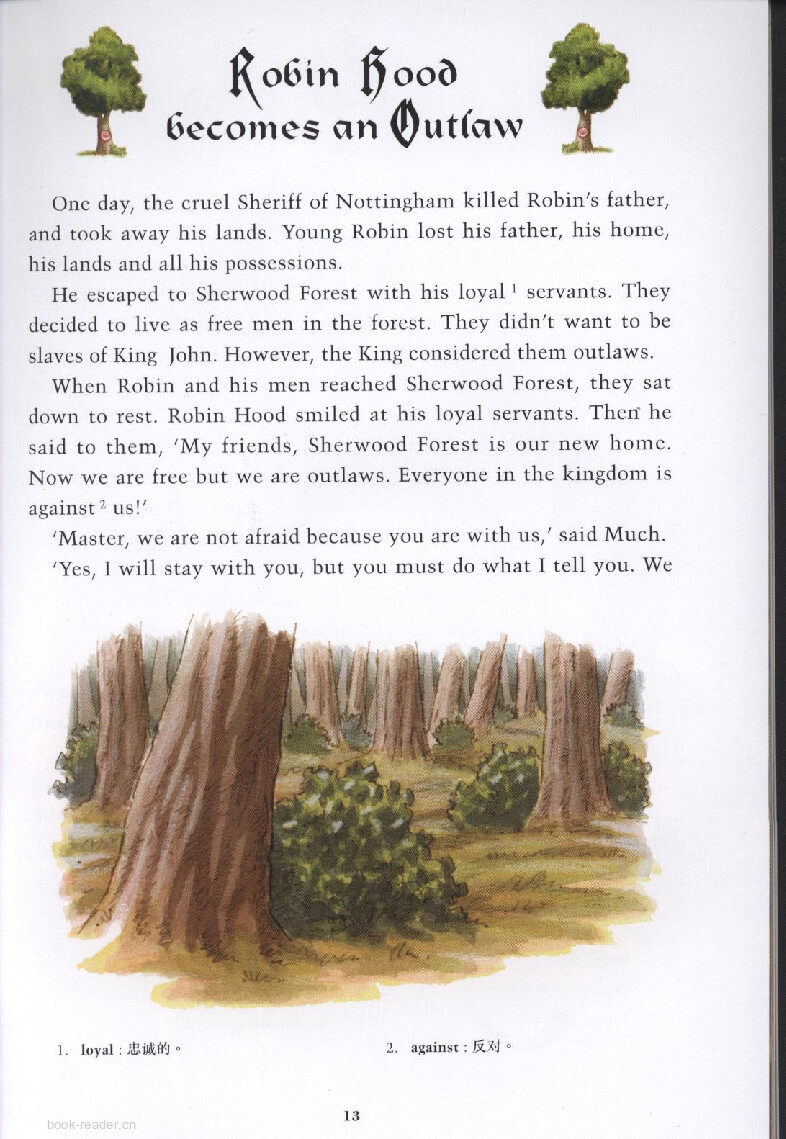 Robin Hood绘本故事第4页