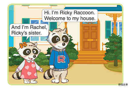 Hi, I'm Ricky!绘本故事第2页