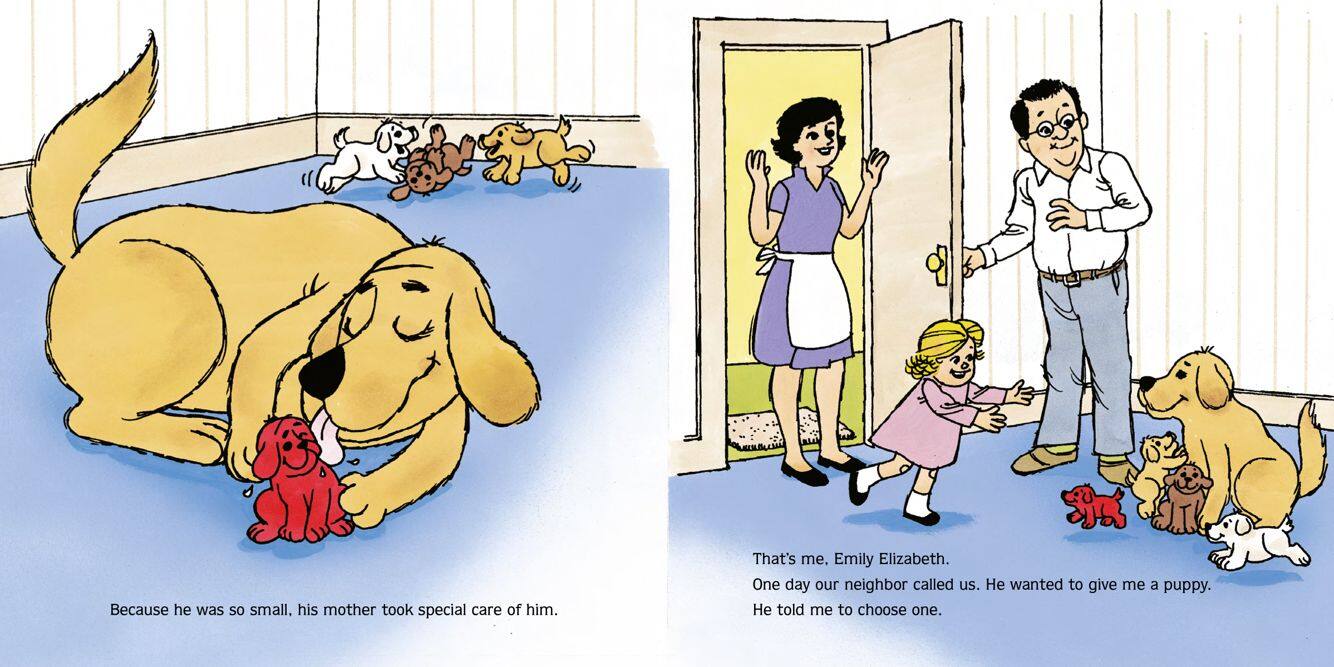 Clifford's Happy Mother's Day绘本故事第4页