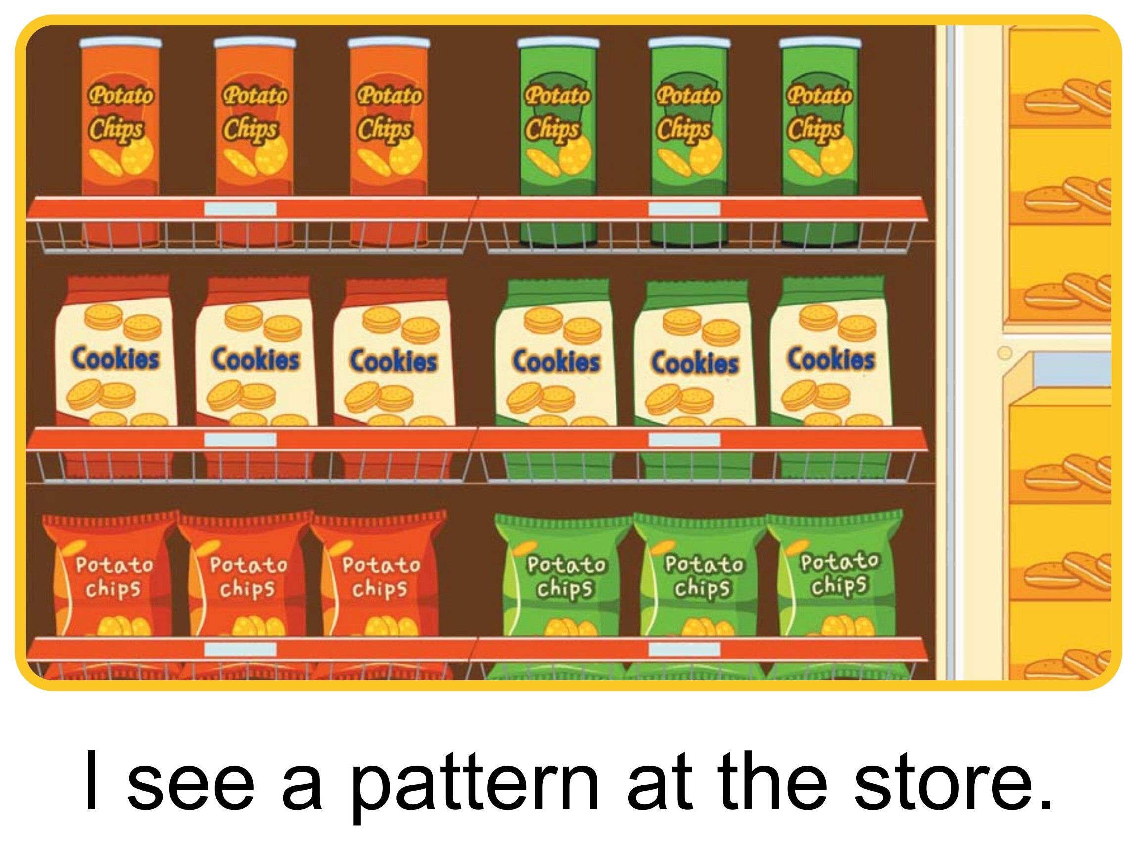 I See a Pattern绘本故事第4页