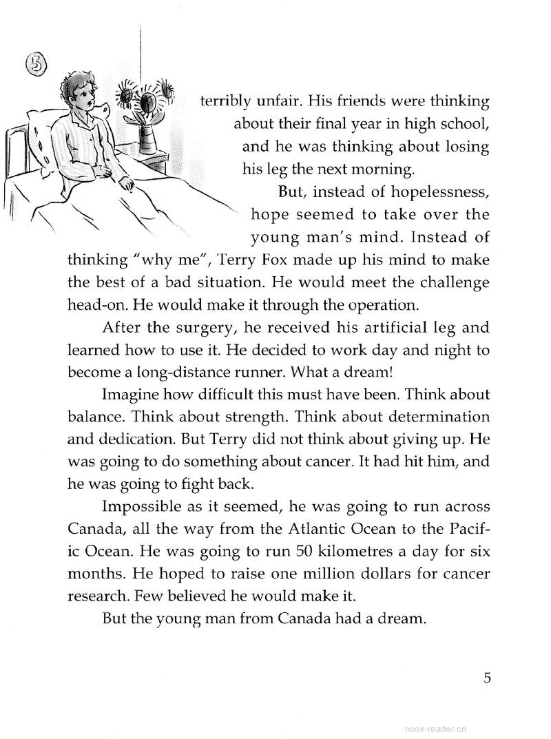 Terry Fox: An Inspiration(I)绘本故事第3页