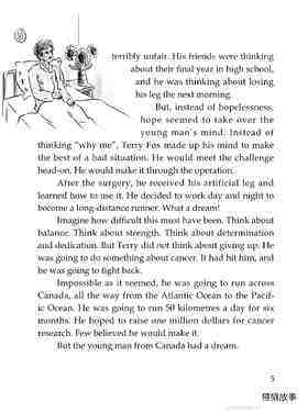 Terry Fox: An Inspiration(I)绘本故事第3页