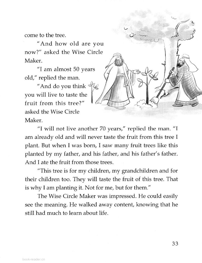 The Wise Man and the Fruit Tree绘本故事第3页