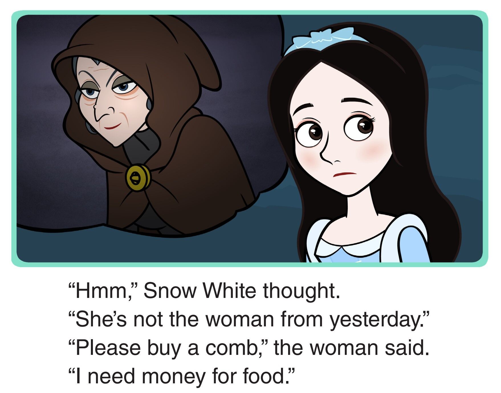 The Comb绘本故事第5页