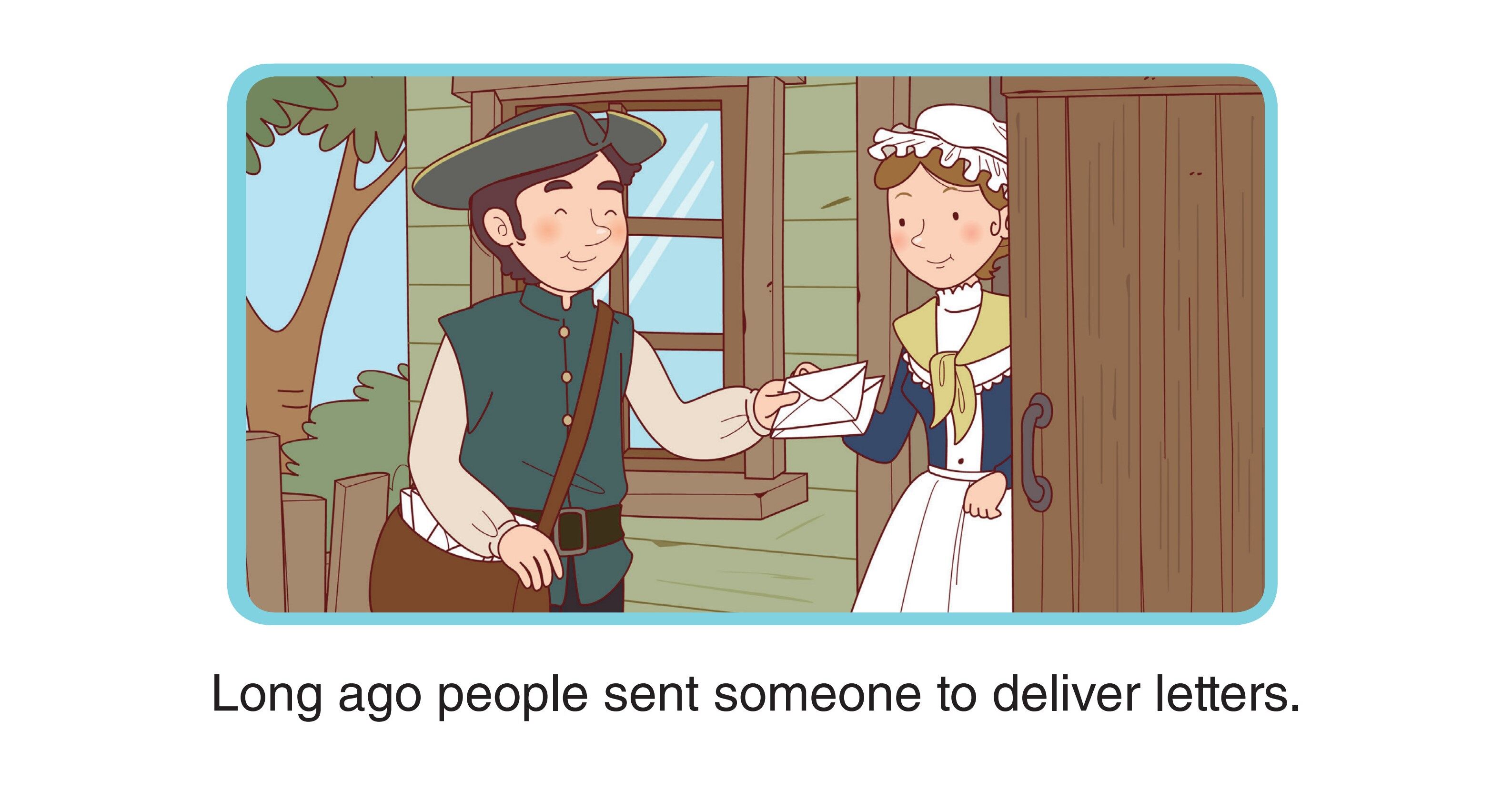 Long Ago and Now绘本故事第5页