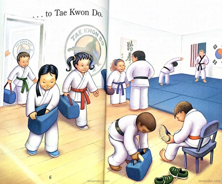 Tae Kwon Do绘本故事第4页