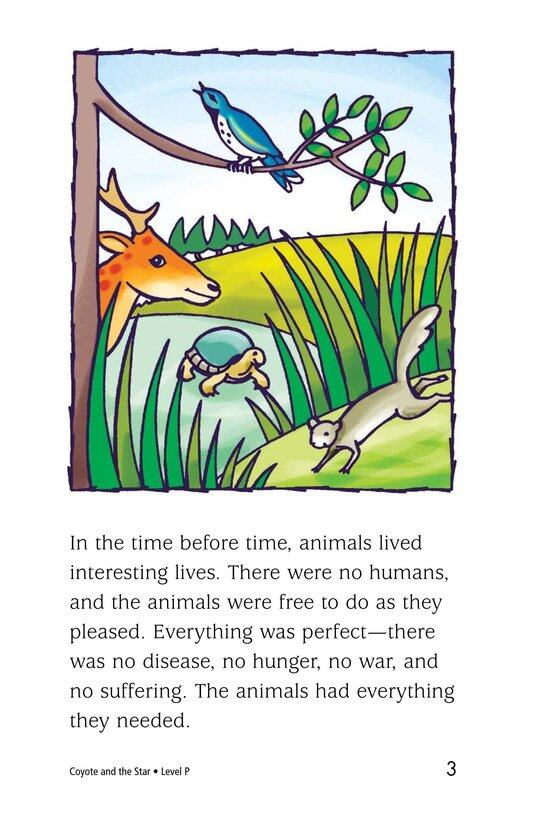 Coyote and the Star绘本故事第3页