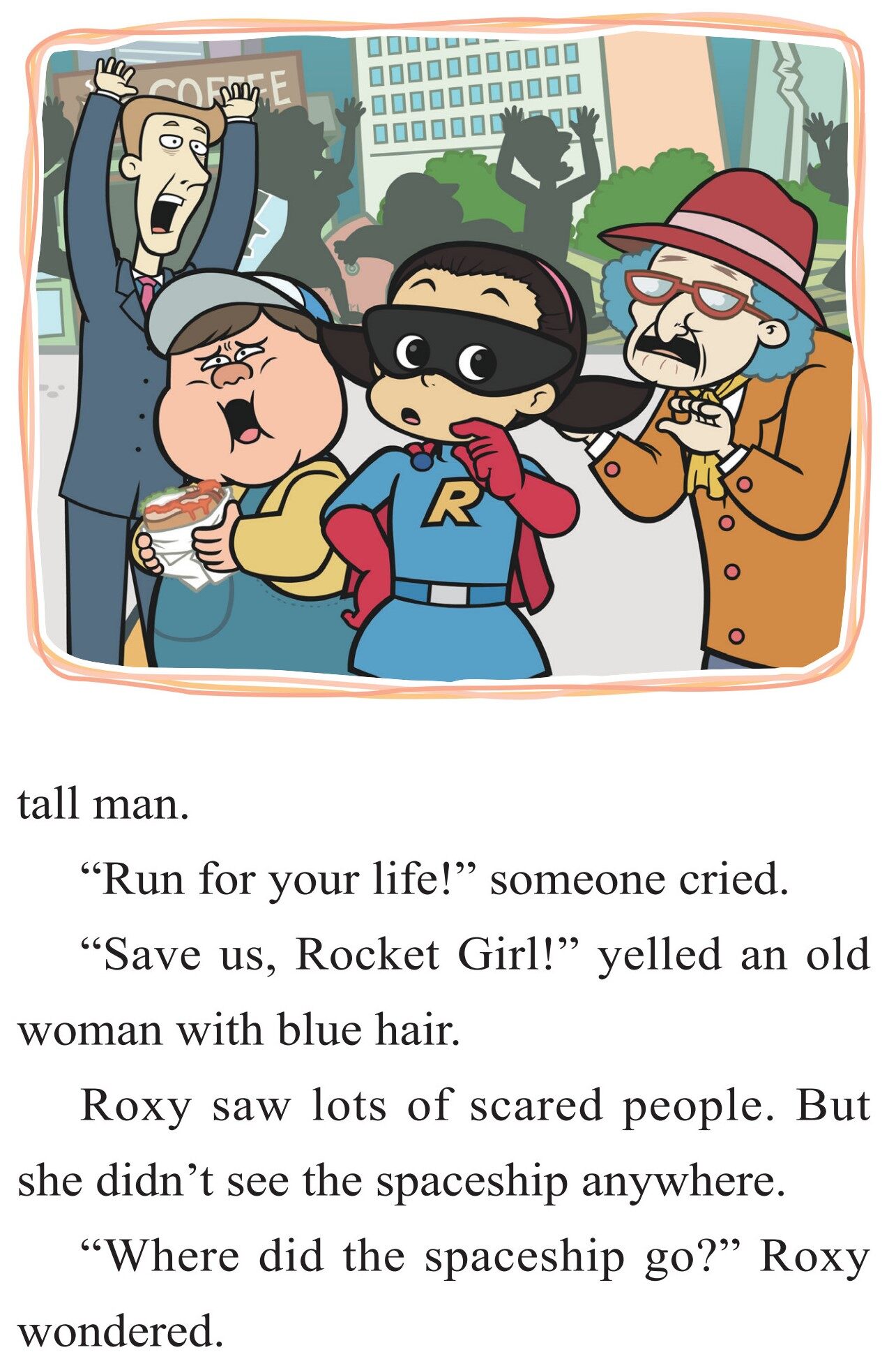 Trouble Downtown绘本故事第4页