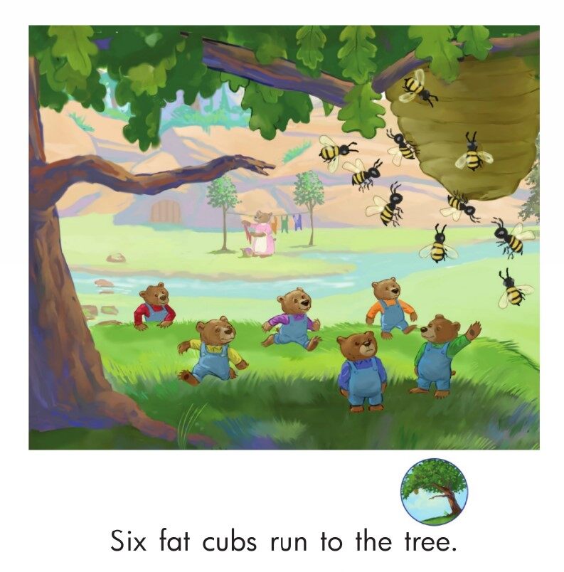 Six cubs绘本故事第5页