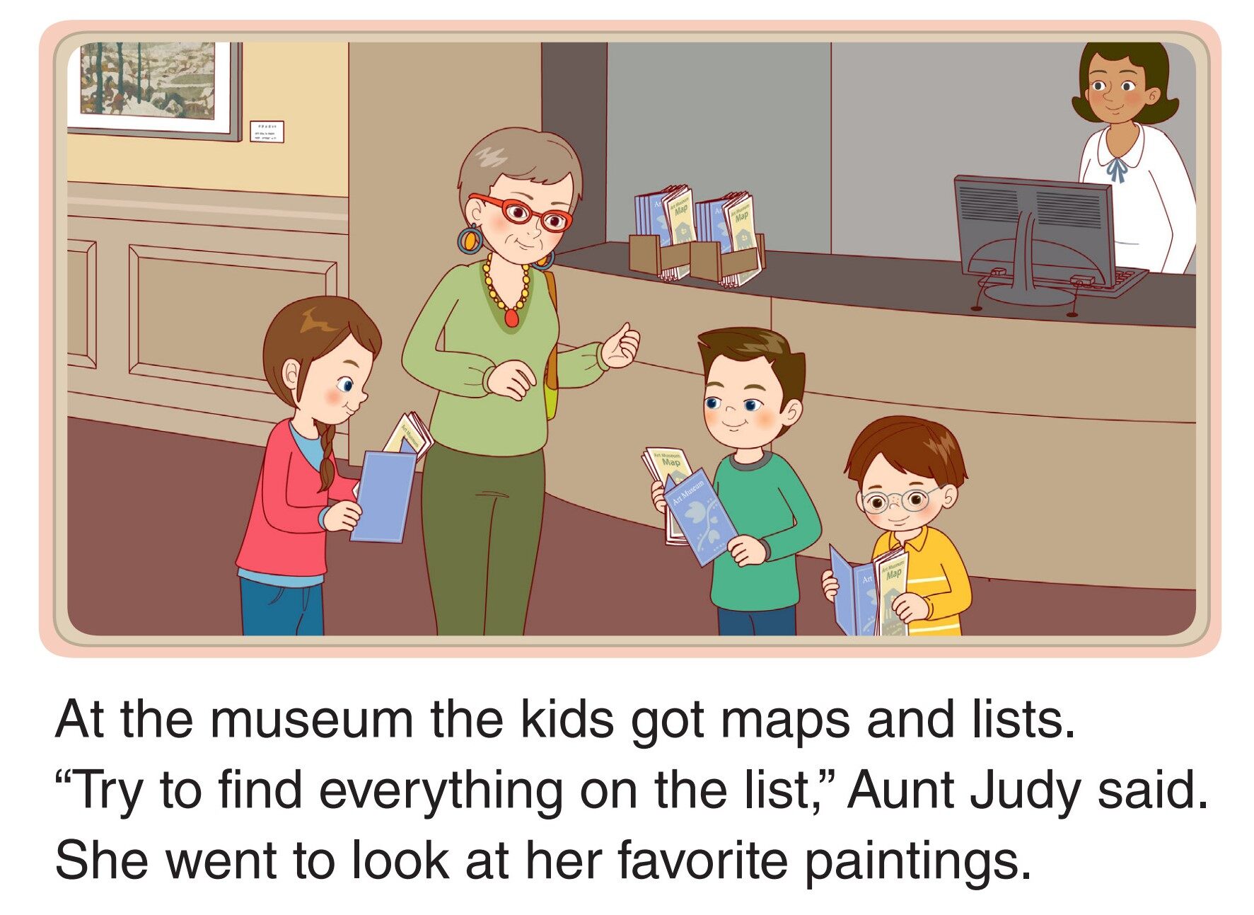 Museum Treasure Hunt绘本故事第3页