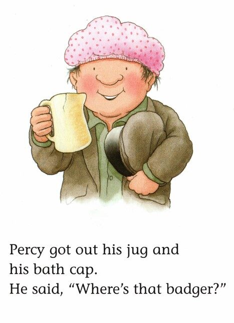 Percy and the badger绘本故事第5页