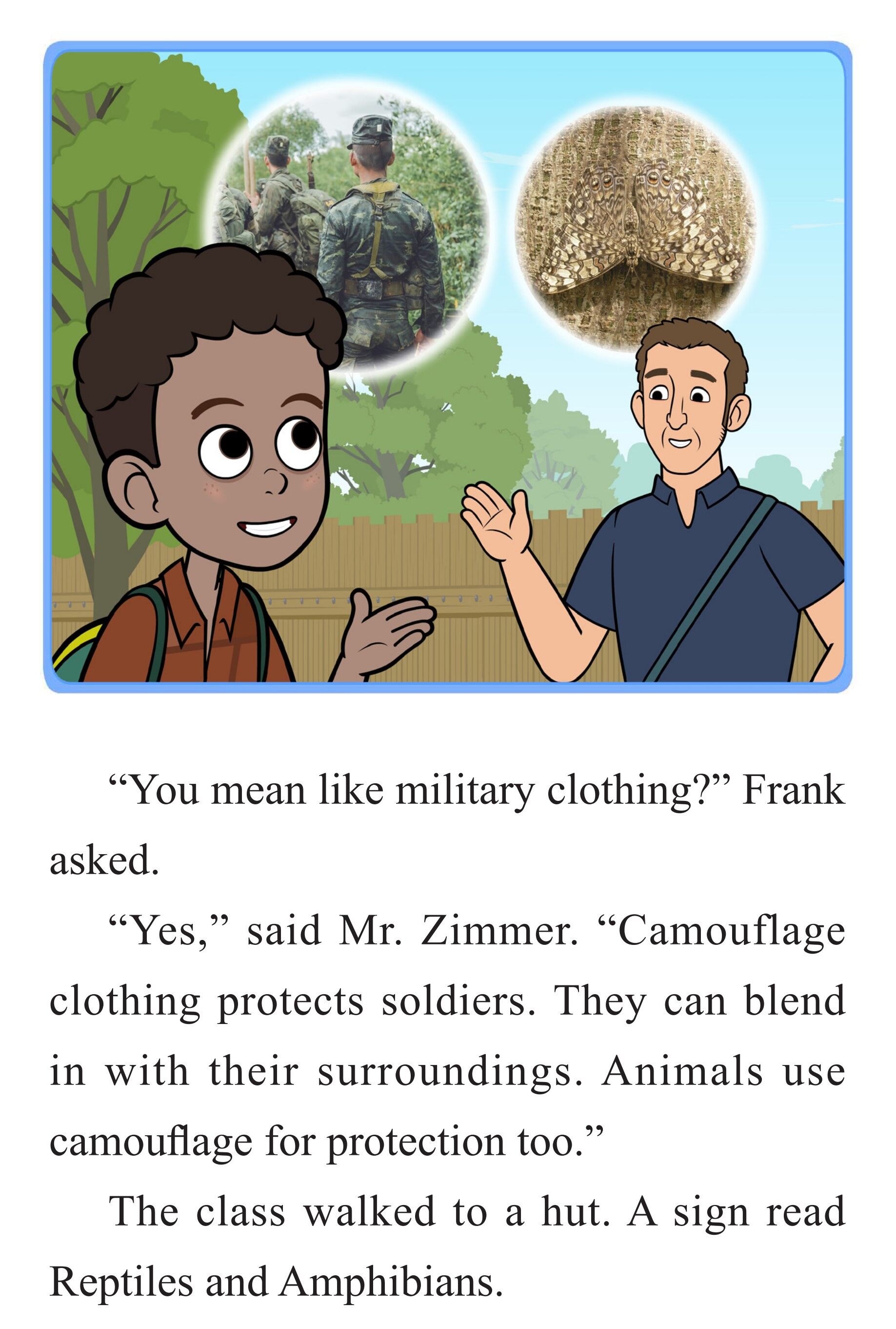 Animal Camouflage绘本故事第3页