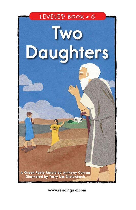 Two Daughters绘本故事第2页