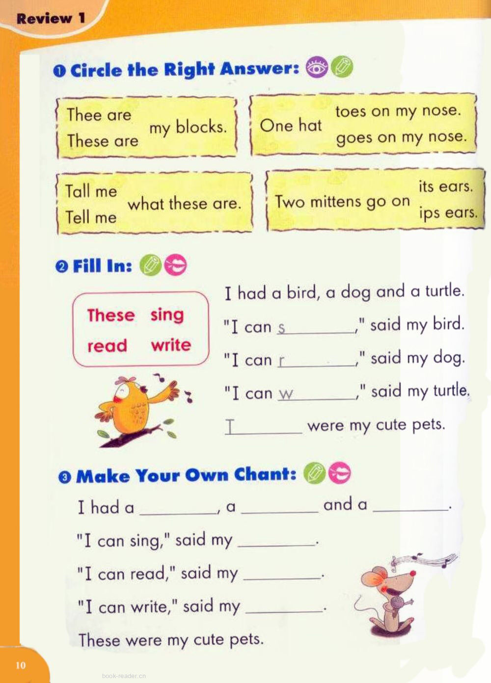 Review 1绘本故事第2页