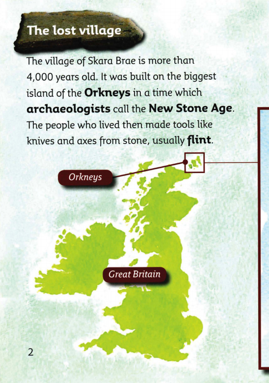 The Lost Village of Skara Brae绘本故事第3页