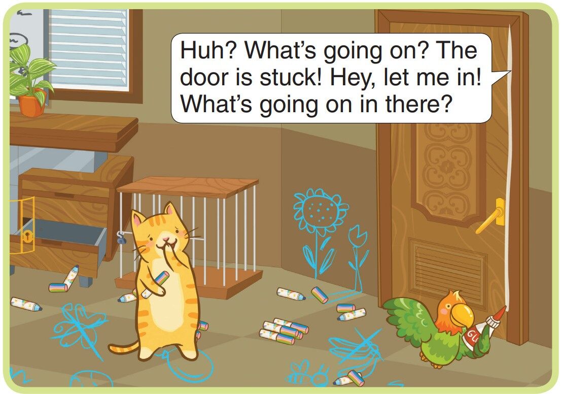 Fancy Meeting You Here绘本故事第5页