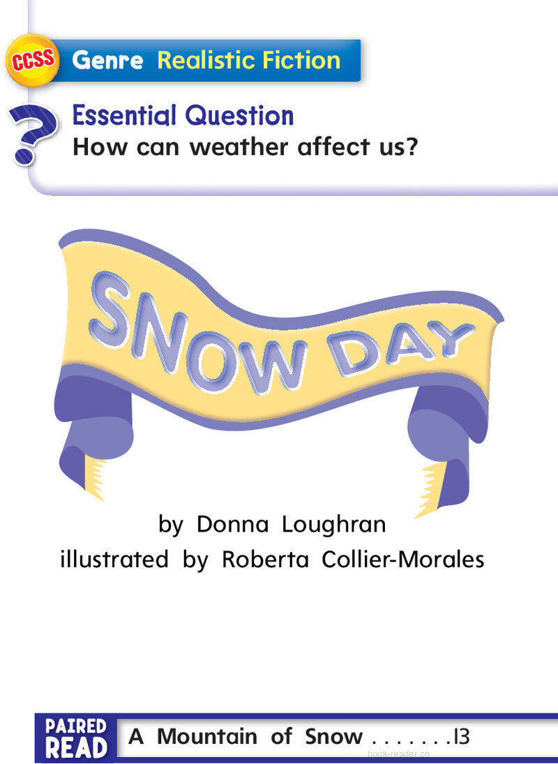 G1 App U6W3 Snow Day绘本故事第3页