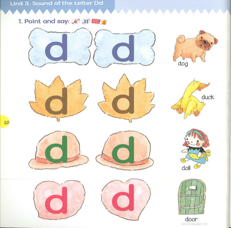 3 Sound of the Letter Dd绘本故事第3页
