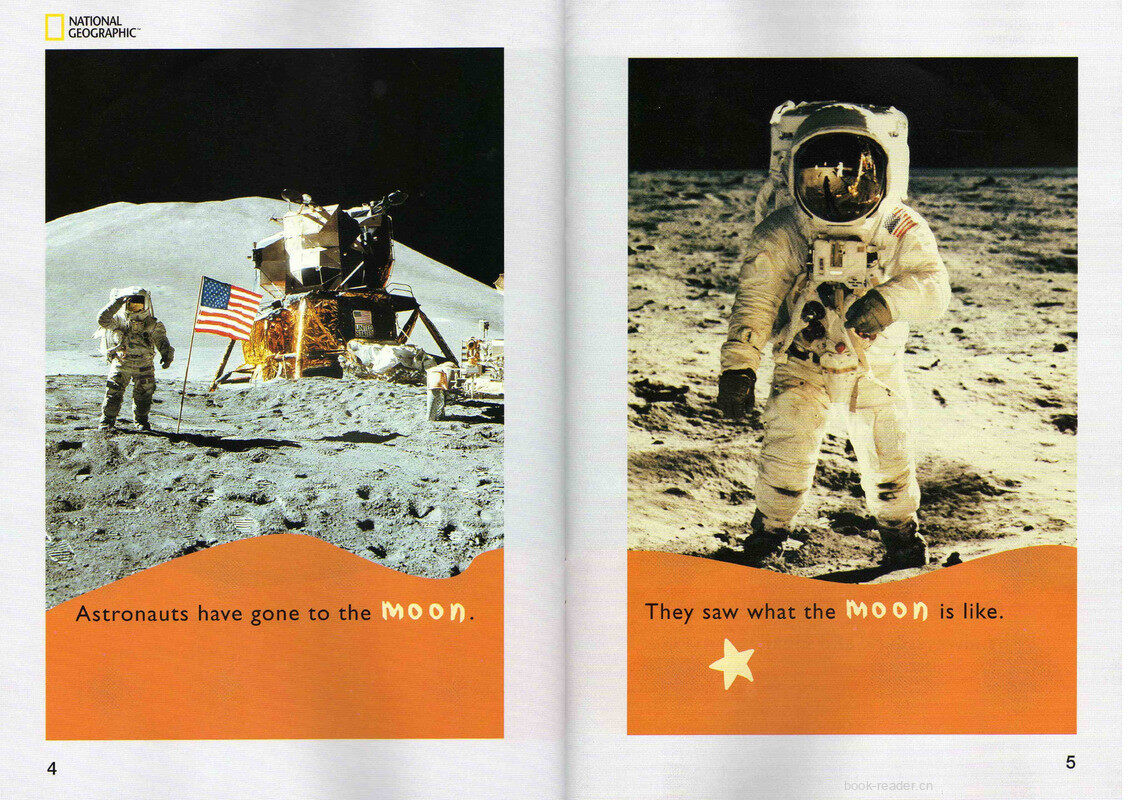 On the Moon绘本故事第4页