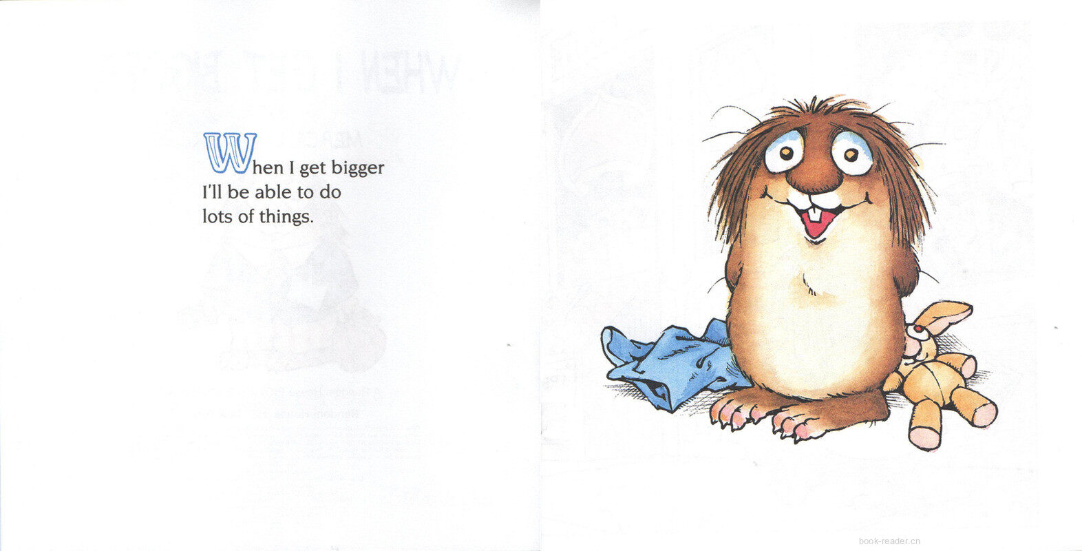 When I Get Bigger绘本故事第3页