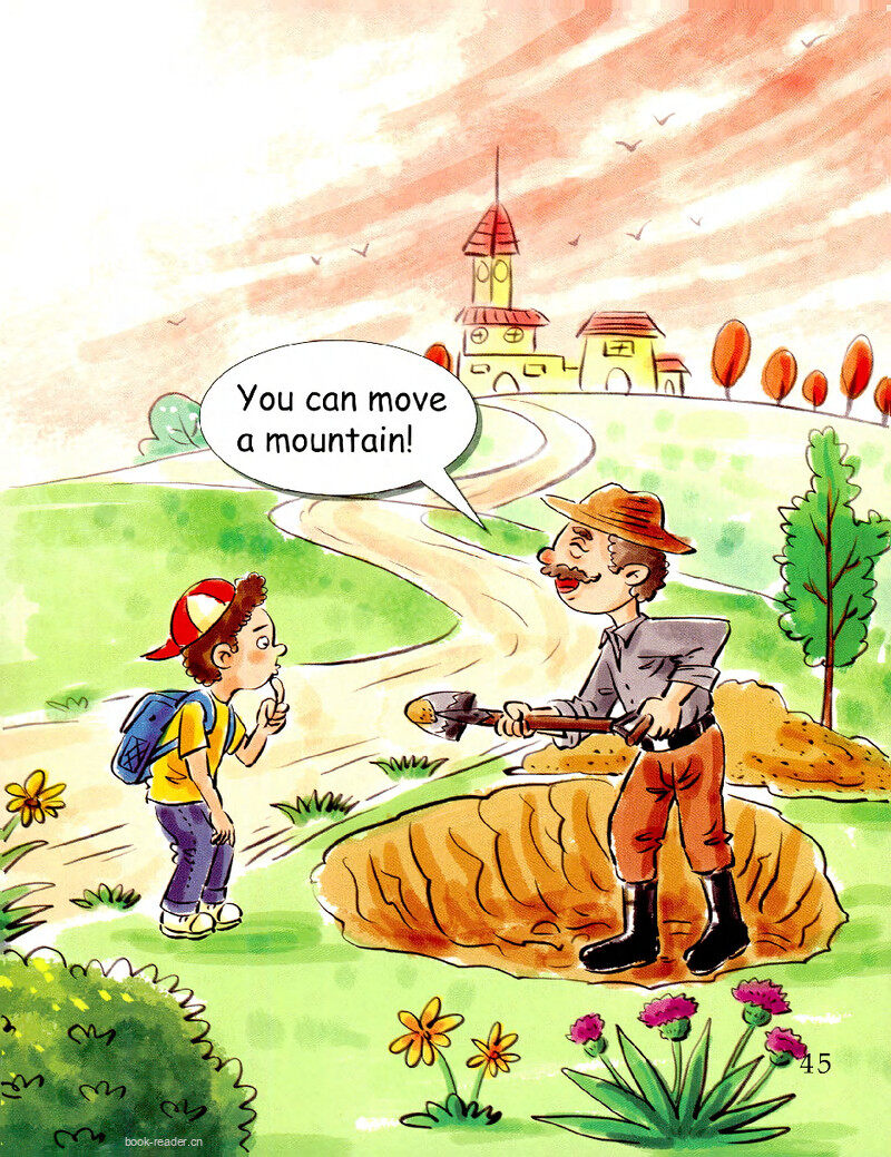 One Shovel at a Time绘本故事第3页