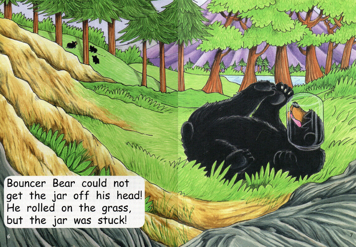 Bear Gets Stuck绘本故事第5页