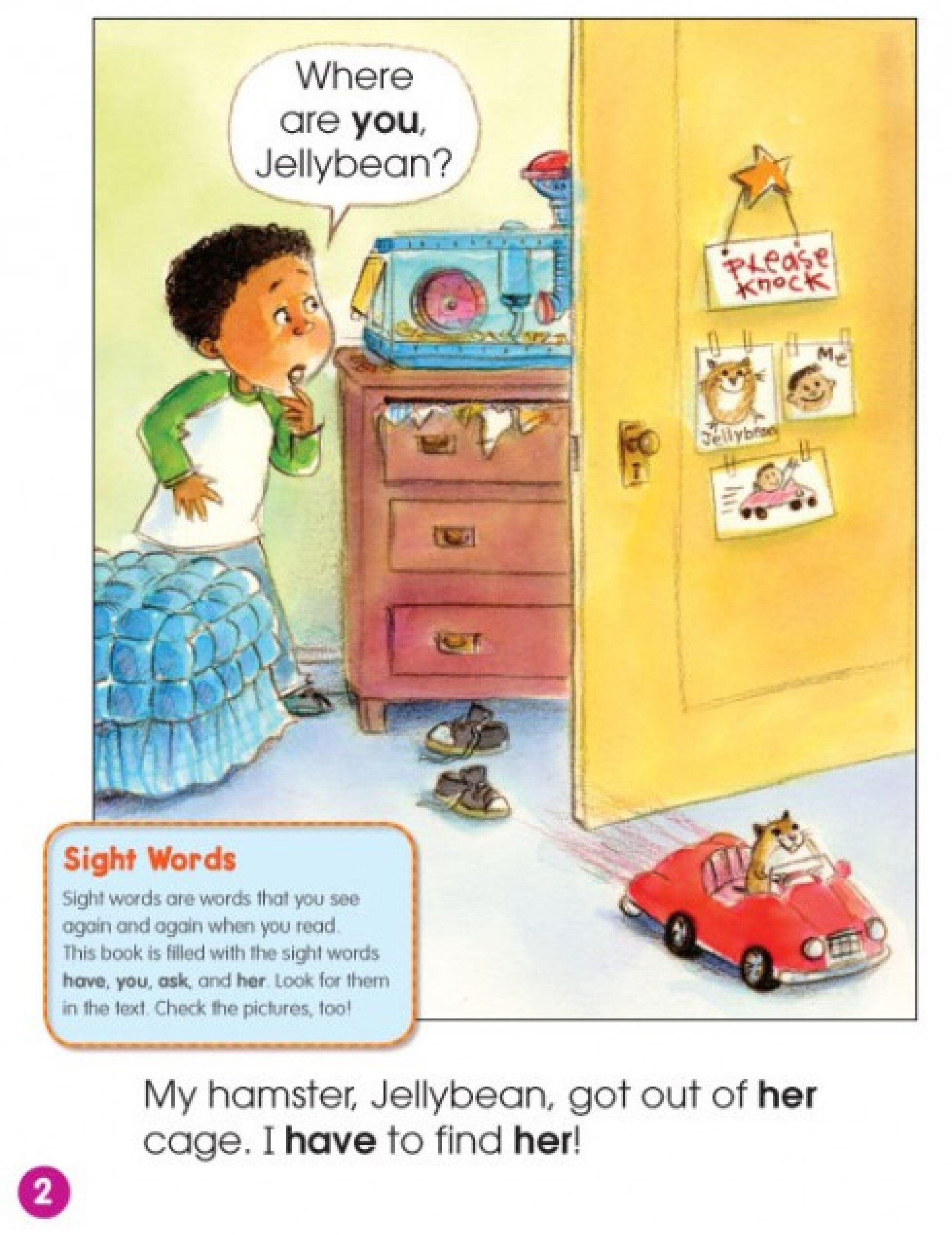 Have You Seen Jellybean?绘本故事第2页