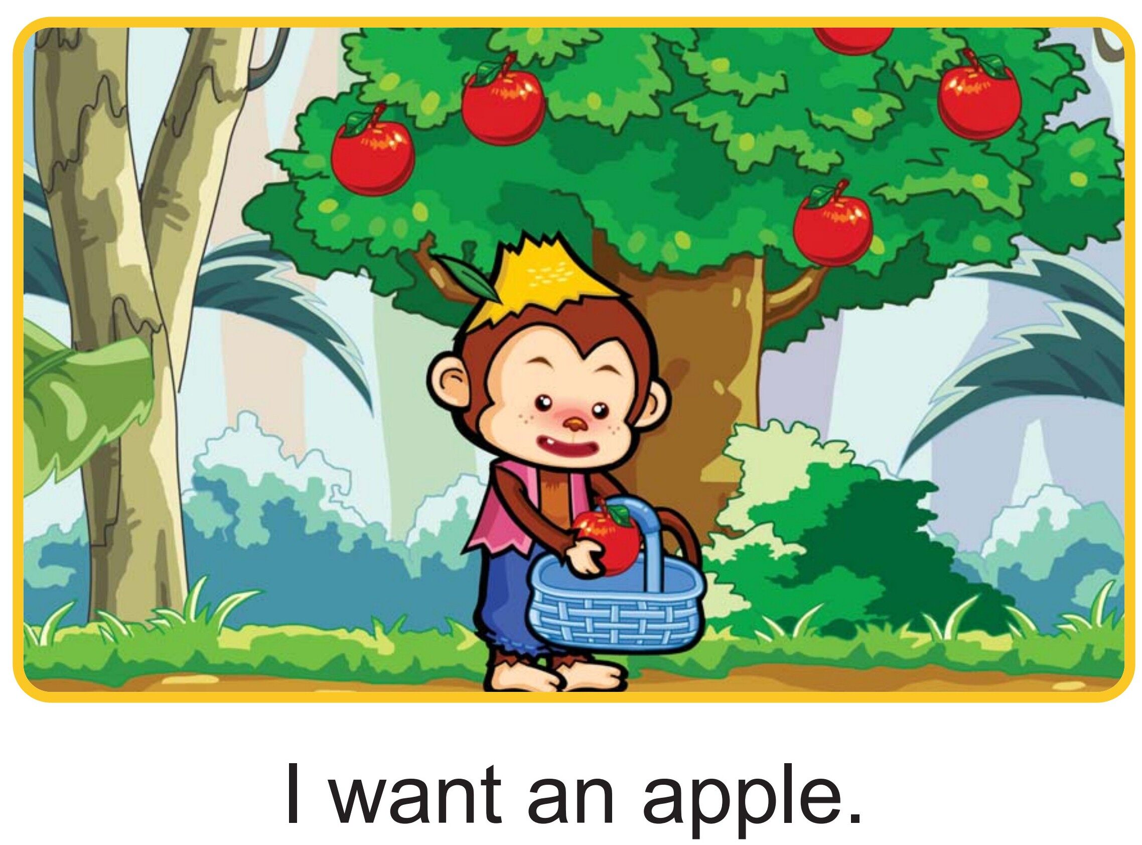 Greedy Monkey绘本故事第3页