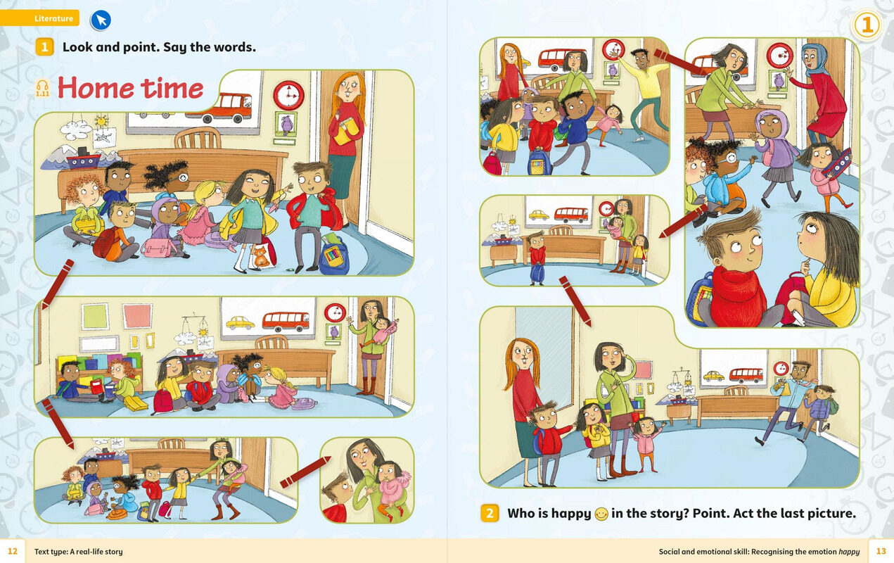 01 Friends and family 绘本故事第4页