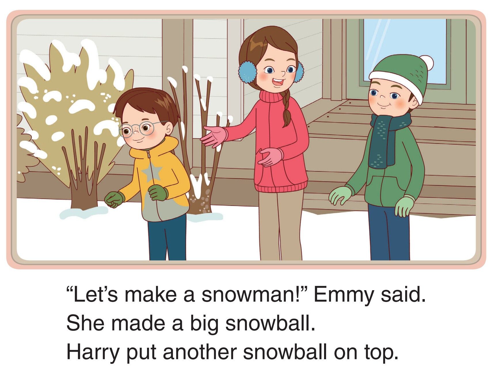 A Silly Snowman绘本故事第3页