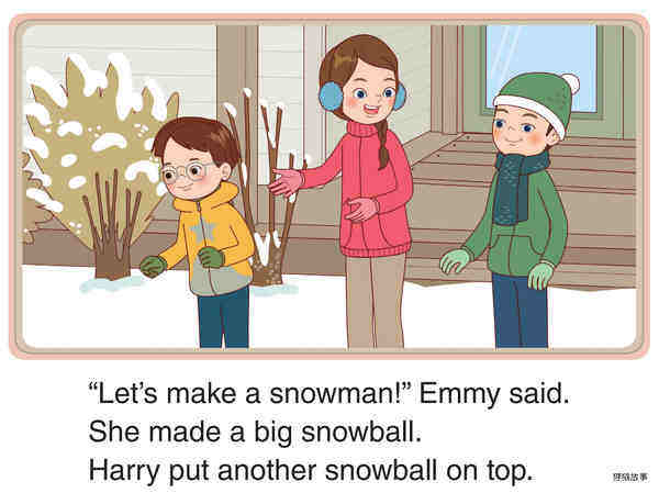 A Silly Snowman绘本故事第3页