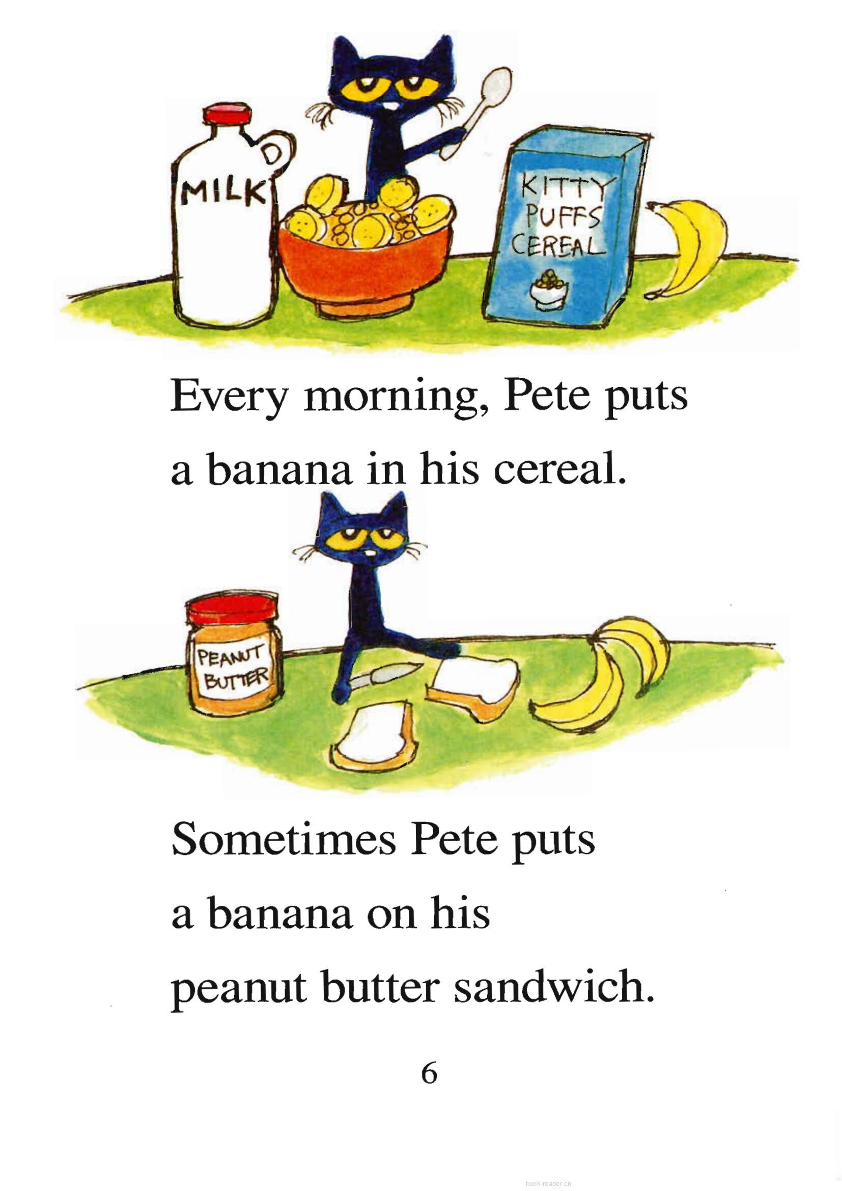 Pete the Cat and The Bad Banana绘本故事第5页