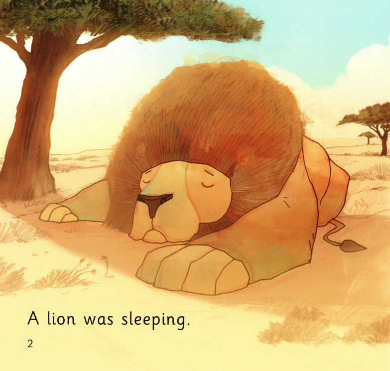 The Lion and the Mouse绘本故事第3页