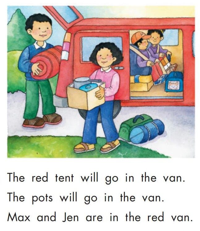 Camping Is Fun!绘本故事第4页