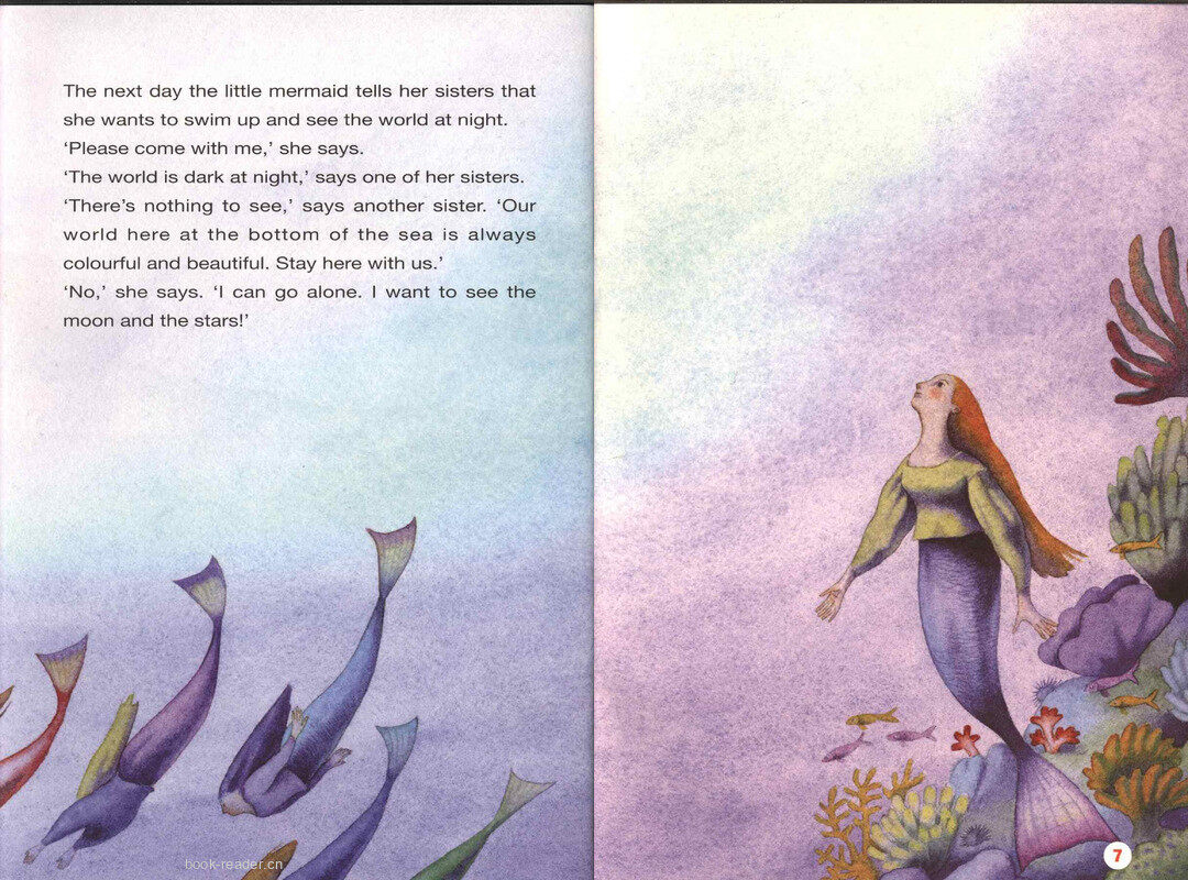 The Little Mermaid绘本故事第5页